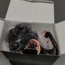 3 in 1 Rotating Hair Dryer Brush Spinning with Detachable Brush(2" & 1.5"),Negative Ionic Brush Blow Dryer 100-120V,3 Heats and 2 Speeds Rotating Hot Air Brush for Curling,Straight,Drying