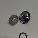 Chrome Plated Universal Tub Dain Stopper, Hidrop Pop Up Bath Drain Tip Toe Bathtub Drain Stopper,Conversion Kit Assembly, Replaces Lift and Turn, Tip-Toe and Trip Lever drains for Tub, EZ Install