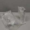 4pcs 8 Inch Furniture Legs, Straight Conical Metal Legs Chrome Mid-Century Style Furniture Feet for Sofa Cabinet Table Chair Cupboard Couch Ottoman Home DIY Projects (Silver)