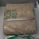 SHACOS Easy Jute 3x10 ft Washable Runner Rug Non Slip Low Pile Thin Durable Faux Jute Farmhouse Rug for Entryway Hallway Patio Kitchen Porch Indoor Outdoor Carpet, Brown