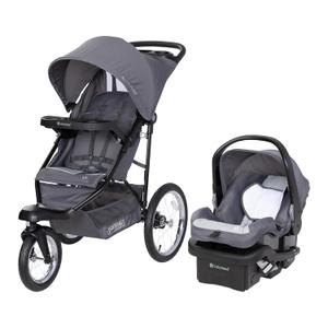 Baby Trend Journey Jogger Travel System, Stellar Grey, Manufactured in 04/14/2025