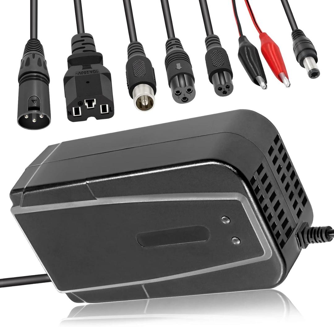 24V 3A Lead Acid Battery Charger for Razor E100 Ground Force (Not for Li ion Batteries)