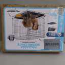 Carlson Pet Products SECURE AND FOLDABLE Single Door Metal Dog Crate, Small, 24.0"L x 18.0"W x 19.0"H