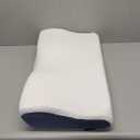 Derila Cooling Pillowcase Optimal Temperature Control for Your Derila Memory Foam Pillow for Perfect Sleep. Quality Material White Pillow Cover