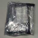 Hopack Under Bed Storage Bags Organizer, 22L Clear Storage Bags, Bags Organizer Clear Zipper Containers Bedroom, Storage Bag for Sweater, Clothes, Shoe Toy, Blanket, Sheet (Black, 7PACK)