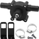 Drill-Powered Liquid DrillBurst DrillTorrent DrillTide Portable Self-Priming Pump for Electric Drill, Quick Fluid Transfer Tool for Water, Oil, and Diesel