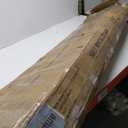 Low Twin Over Twin Size Bed Floor Bunk Bed with Panelled Headboard Footboard, Ladder and Guardrails, Solid Rubber Wood Frame