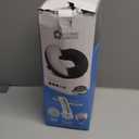 5 STARS UNITED Donut Pillow Hemorrhoid Tailbone Cushion  Large Cushion for Pain Relief  Coccyx, Prostate, Sciatica, Pelvic Floor, Pressure Sores, Pregnancy, Postpartum Recovery, Black