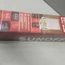 SUNOFF Cordless Blackout Roller Shades Blinds for Windows,36"W x 72"H,White