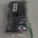 Minatee 150 Pieces Disposable Cutlery Set Plastic Silverware Heavy Duty Utensil Sets 50 Forks 50 Knives 50 Spoons for Home Office School Party Picnics Restaurant Outdoor Events(Black)