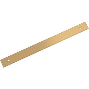 Amerock Maymont 10-1/16 inch (256mm) Center-to-Center Rectangle Champagne Bronze Cabinet Pull Backplate, BP37593CZ