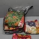 Queen Quilt Set for Bed - Patchwork Quilts Queen Size, Comforter Coverlet Bedspread Reversible 90"x90" with 2 Pillow Shams