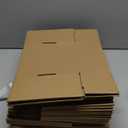 8x8x4" Shipping Boxes 25 Pack Mail Box Brown Corrugated Cardboard Mailing Boxes for Small Business, Kraft Medium Literature Mailer Packaging Supplies