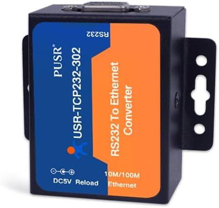 USR-TCP232-302 Serial RS232 to Ethernet TCP IP Server Module Ethernet Converter Support DHCP/DNS