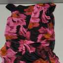 PRETTYGARDEN Women's Summer Maxi Floral Dresses Ruched Bodycon Sleeveless Mesh Formal Wedding Guest Cocktail Split Long Dress Medium