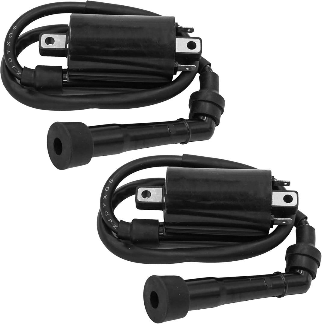 Caltric 2 Ignition Coil Compatible with Suzuki Vz800 Marauder 800 1997 1998 1999 2000 2001 2002 2003 2004
