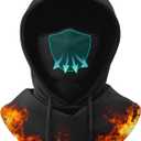 3 in 1 Winter Thermal Balaclava Hood Face Mask with Ear Loops Men Women Fleece Breathable Ski Mask-Cold Weather Windproof
