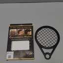 Twist Up Comb (Bond Black) - Alternative for Hair Sponges, Creates Curls and Twists for Black Men, Tennis Racket Design