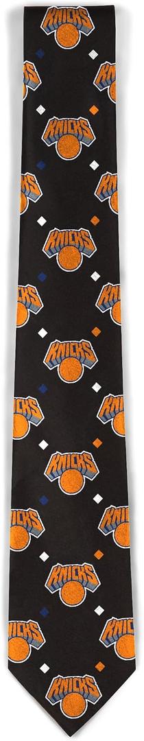 For Bare Feet NBA Officially Licensed Club Level Necktie Team Colors OSFM (Black)