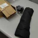 AKTOP Room Divider 4 Panel, 80" W Portable Wall Divider for Room Separation, Freestanding Partition Room Dividers, Folding Room Separators Privacy Screens for Home Office Bedroom, Black