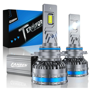 FAHREN 9006/HB4 Bulbs, 2025 Upgraded 120W 70000LM Fog Lighting Bulb with fan, 6500K Cool White IP68 tire lights Waterproof,Pack of 2