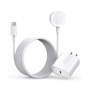 Fast Charger for Apple Watch Charger, USB C 20W iPhone Watch Charger Plug Adapter & Long 6.6FT iWatch Portable Wireless Fast Charging Cable Cord Compatible with Apple Watch Series 9/8/7/SE/6/5/4/3/2/1