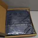 Microfiber Sheet Set, 14 In, Deep Pocket,Twin,Navy Blue