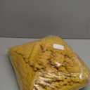 DISSA Fleece Blanket Throw Size  51x63, Yellow Soft, Plush, Fluffy, Fuzzy, Warm, Cozy Perfect for Couch, Bed, Sofa - with Pompom Fringe Flannel