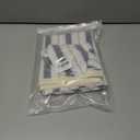 [2Pack+1]Bread Bags for Homemade Bread Sourdough with Bowl Cover, Reusable Linen Bread Storage Bag - Plastic Lined[ 16"x 12"]