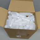 Umigy 200 Pcs Dropper Bottles Empty Eye Dropper Bottle Small Liquid Plastic Container Portable Squeezable Eye Liquid Dropper with Caps and Plug for Oil, Eye Liquid Storage (20 ml) (Transparent)