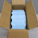 LIYH 20 Pcs Light Baby Blue Plastic Plates Reusable 7.5 Inch - Unbreakable Scalloped Dessert Plates for Weddings Camping Party Outdoor Picnics Dishwasher Safe BPA Free(20Guests)