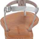 Amazon Essentials Women's Casual Thong Sandal with Ankle Strap (7.5)