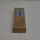 Floating Shelves Wall Mounted Set of 2, Modern White Shelves for Bedroom, Nursery Shelves with Lip, Display Picture Ledge Shelf for Wall Decor Living Room Bathroom Kitchen - White (15.7 In, White)