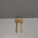 Muso Wood Acacia Salad Servers, 10-inch, set of 2 (Acacia salad servers)