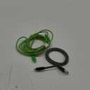 Green Braided 3 FT Type-C Charging Cable Compatible with Motorola Edge, Edge+, G10, G30, G31, G41, G60, G71, G100, G200, Moto G, E20, Edge 20, Defy, G Play, Moto G, E7, etc.
