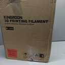 Kingroon High Speed PETG Bundle 3D Printer Filament 1.75mm, Rapid Filament for 30-600mm/s Hyper Printing Filament, Dimensional Accuracy +/- 0.03 mm, 16 kg Plastic Spool (35.2lbsMixed Colors