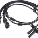 WMPHE Compatible with 1 Pair Front Left & Right ABS Wheel Speed Sensor Ford F150 2005 2006 2007 2008, Lincoln Mark LT 2007 2008, Replace OEM 7L3Z-2C204-A 695-044, Only for RWD Models