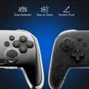 Compatible with Switch 2 Pro Controller Case, Hard Shell Protector Case Compatible with Switch 2 Pro Controller, Shock-Proof, Anti-Scratch, Water-Resistant Protective Cover