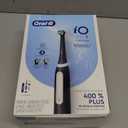 Oral-B iO Deep Clean Rechargeable Electric Powered Toothbrush, Black with iO Series 3 Limited, 2 Brush Heads and Travel Case - Pressure Sensor to Protect Gums - 3 Cleaning Settings - 2 Minute Timer (1 Count (Pack of 1))