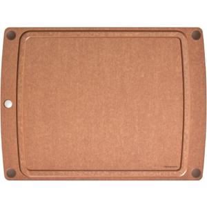 Epicurean All-In-One Cutting Board with Non-Slip Feet and Juice Groove - Non-toxic, Dishwasher Safe,Made in the USA, 19.5" x 14.5", Nutmeg