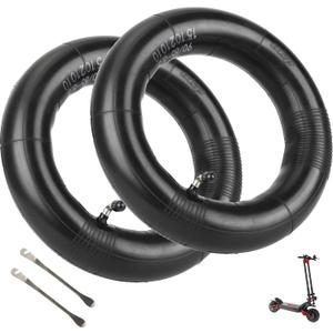 MIMIRACLE 90/65-6.5 Replacement Inner Tubes Compatible with Dualtron Thunder, Speedual Plus, Zero 11X 11-Inch Electric Scooter Tubes with 90-Degree Bent Valve Stem (Fits 110/90-6.5, 110/50-6.5)