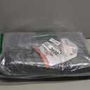 BEQHAUSE Dirt Trapper Door Mat 32" x 48", Non-Slip Washable Doormats Entrance Mat, Dirt Resistant and Absorbent Welcome Mat, Low Profile Floor Mats for Front Back Door and Entryway, Charcoal