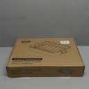 Roasting Pan, Nonstick Roaster Pan with Rack, Turkey Roasting Pan with V Rack, 17 Inch x 13 Inch, Black