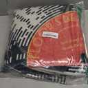 Vinyl Record 4ft Round Rug, Non-Slip Area Rug Round for Living Room, Bedroom, Dining Room Table,Small Circular Rugs,Ultra Soft Circle Carpet for Home Decor Aesthetic,Low-Pile Carpet Circles,Music Gift