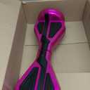 Starship Hoverboard with Bluetooth Speaker, Chrome Color Self Balancing Scooters with Science Fiction Design and 6.5 inch LED Wheels (Chrome Pink)