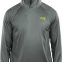 KastKing Sun Tamer Performance Fishing Hoodie, UPF 50 Sun Protection Shirt, Built-in Neck Gaiter, HYDROCOOLING Cooling Fabric (Gray, XL)