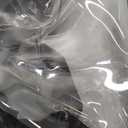 FlowFly Insulated Reusable Lunch Bag Adult Large Lunch Box for Women and Men with Adjustable Shoulder Strap,Front Zipper Pocket and Dual Large Mesh Side Pockets, Clear