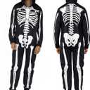 NMens Skeleton Suit - Adult Skeleton Costume for Halloween L