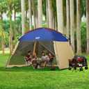 CAMPROS CP Screen House Tent 12 x 12 Ft Screened Mesh Net Wall Canopy