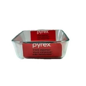 Pyrex Basics Oblong Glass Baking Dish 1.4 L 8x6x2 Inch